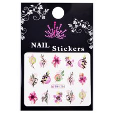 Nail Stickers Flowers ASNZJT1754